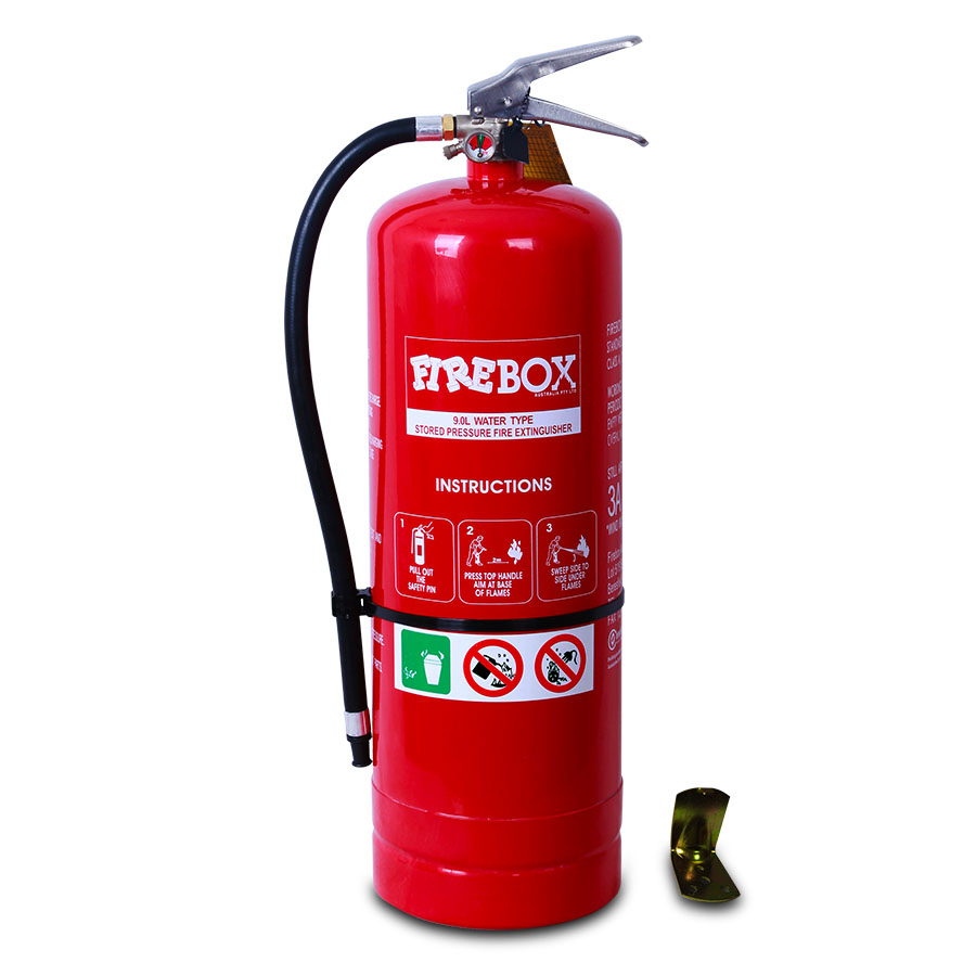 Fire Extinguisher : 9.0 Litre Air Water Extinguisher