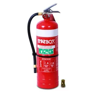 Double Fire Extinguisher Plastic Cabinet