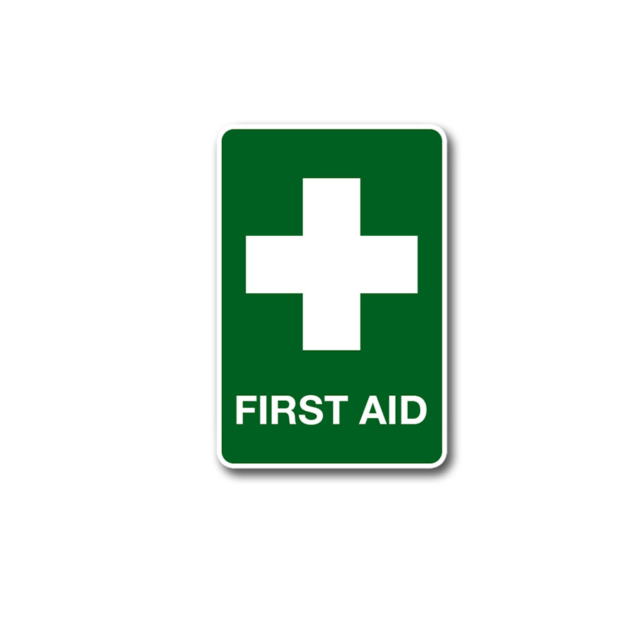 Signage: First Aid Location Sign - Self Adhesive